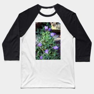 Purple Wildflowers Baseball T-Shirt